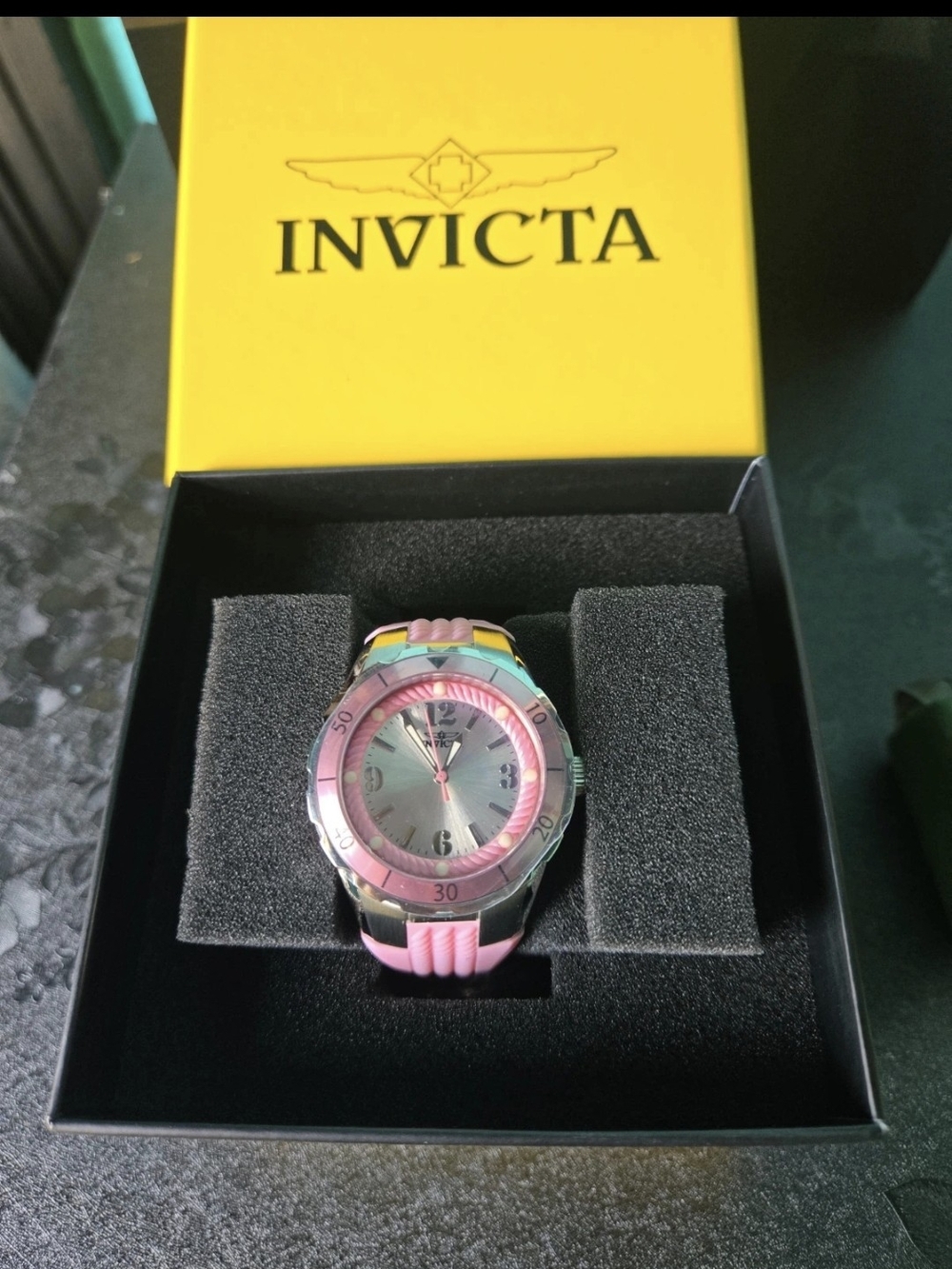 17480 Invicta Angel Halo Pink Women's Watch 38mm